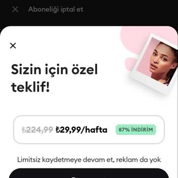Remini Üyeliğimi İptal Edemiyorum!