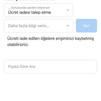 Apple Store Uygulama İadesi Yapamıyorum