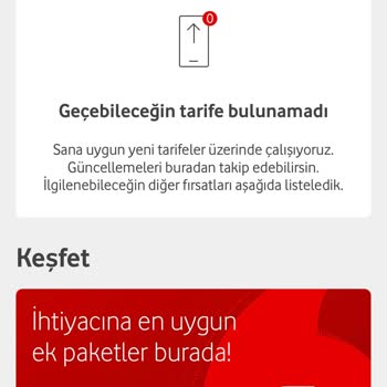 Vodafone Sınırsız Paket Sorunları