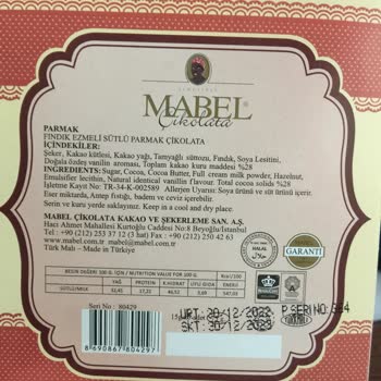 Mabel Çikolata M**** Tarih Geçik