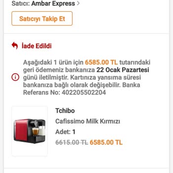 Trendyol Yanlış Ürün Gönderimi