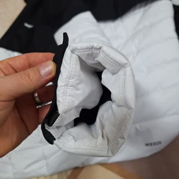 Decathlon Wedze Marka Mont Yıkanınca Beyaz Yerleri Leke Tuttu