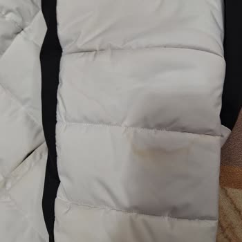 Decathlon Wedze Marka Mont Yıkanınca Beyaz Yerleri Leke Tuttu