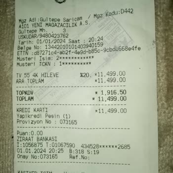 A101 Mağduriyeti Televizyon Alırken Araştırın