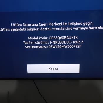 Samsung TV Ekran Kararma Sorunu