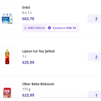 Getir Eksik Ürün Sonrası İndirimli Ürün Kaybı