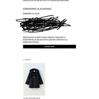 Zara 4 Ayda Kabaran Mont