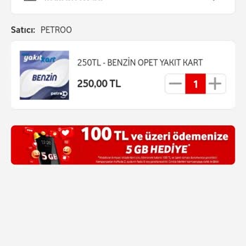 Vodafone Her Şey Yanımda Hediye 5 GB Yalanı