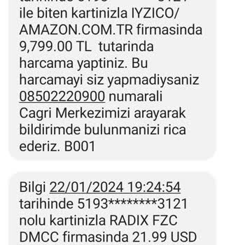 A101 Ve Amazon Üzerinden Yaşadığım Mağduriyet