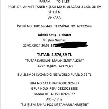 Obilet Uçak Biletim Yok