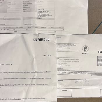 Sneaks Up Kalitesiz Ayakkabı Ve Haksız İade!