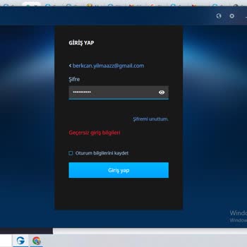 Gameforce Geçersiz Giriş Bilgileri Metin2