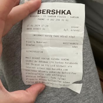 Bershka Online İade Sorunu