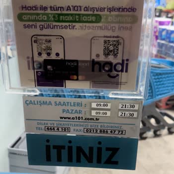 A101 Zaman Olmamasına Rağmen Mağdur Ettiler