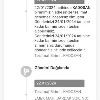 MNG Kargomu Adrese Teslim Etmiyor