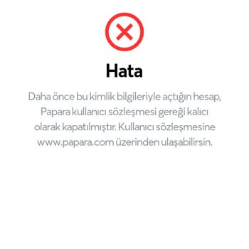 Papara Hesap Onaylama Sorunu