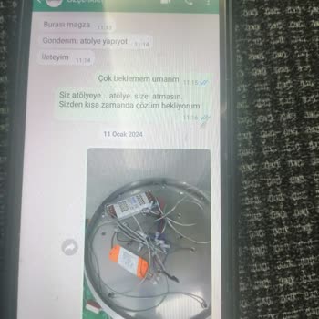 Trendyol Özçelikler Avize Sorunu