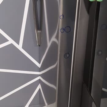 Samsung Buzdolabı Kapağında Göçük