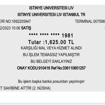 Liv Hospital Bahçeşehir Hastanesi Haksız Ücret