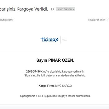 Ece'nin Butiği'nden Aldığım Ürün Elime Ulaşmadı. Dönüş Alamıyorum.