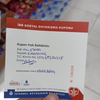 İbb Sosyal Yardım Kuponu Geldi Mesaj Gelmedi