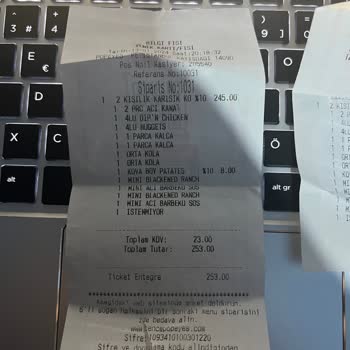 Kayışdağı Popeyes Para İadesi Hk.