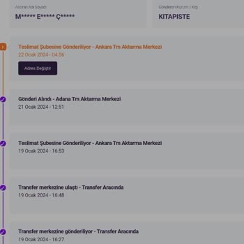 Hepsijet Kargo Şirketi Gönderilecek Adresi Karıştırdı.