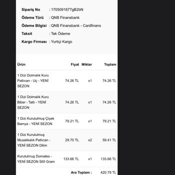 Yerinden Doğal Al Kimseye Ulaşılamıyor, Sipariş Kargolanmadı