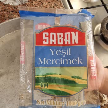BİM'den Aldığım Saban Yeşil Mercimekten Böcek Çıktı