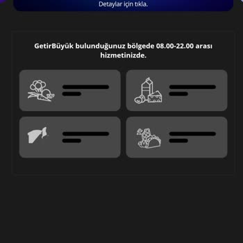 Getir Erken Kapanıyor Maalesef