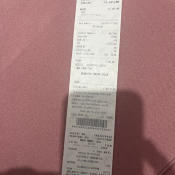 Zara Fatura Vermiyor O