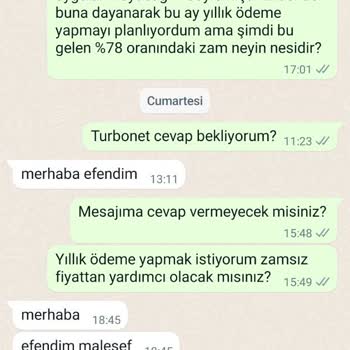 Turbonet Fahiş Fiyat Artışı Yaptı Ve Xdsl Devre Numarasını Vermiyor!