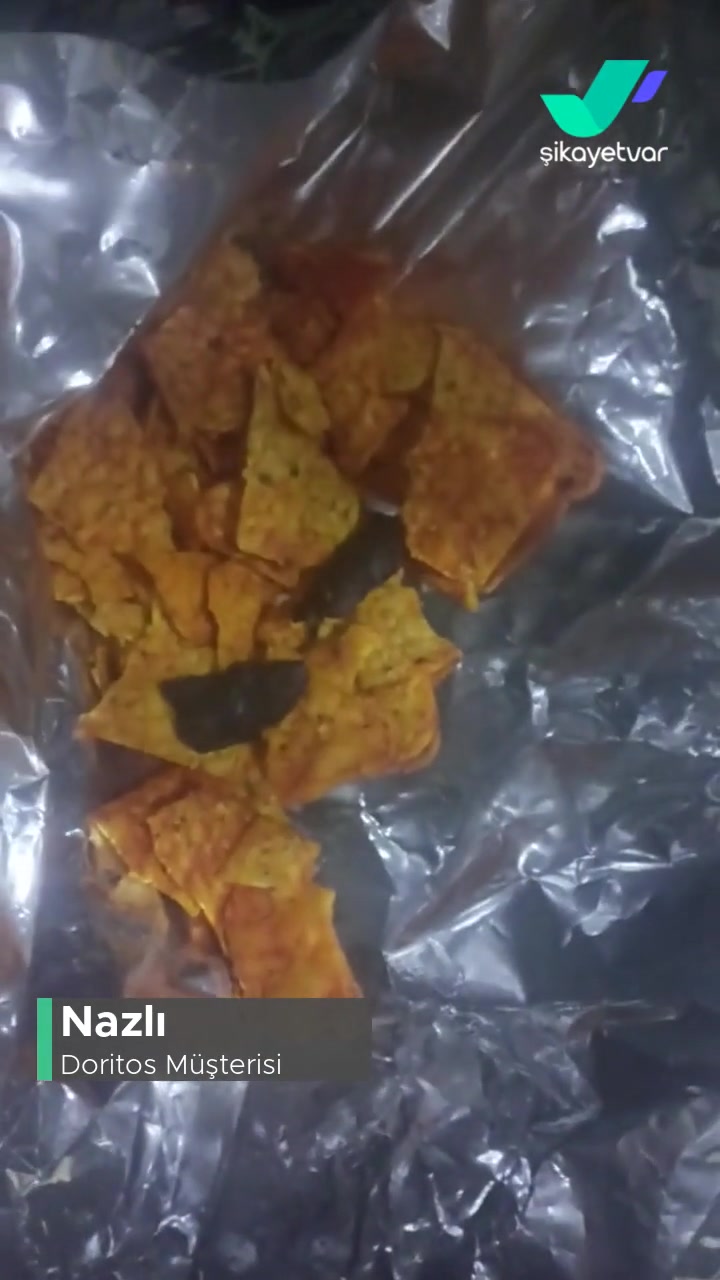 Doritos Extreme İçerisinde Bulunan Siyah Yanıklarına Rastlanmıştır videonun kapak resmi