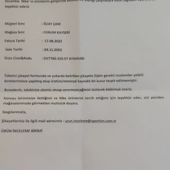Nike Air Force Parçalandı