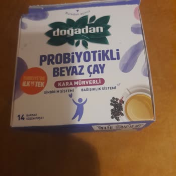 Doğadan Probiyotikli Beyaz Cay