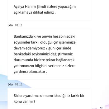 Onwin Bahis Param Hesabıma Geçmedi İade De Edilmedi