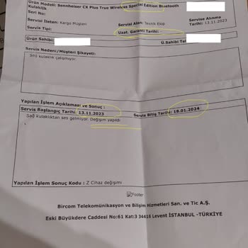 Sennheiser 2 Ay Garanti Süresi Ve Devamı