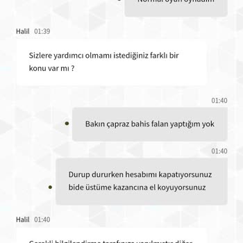 Starzbet Hesabımı Kapatıp Kazandığım Parayı Vermiyor