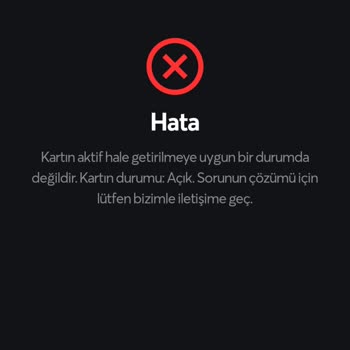 Papara Aktive Uyarısı Vermesi