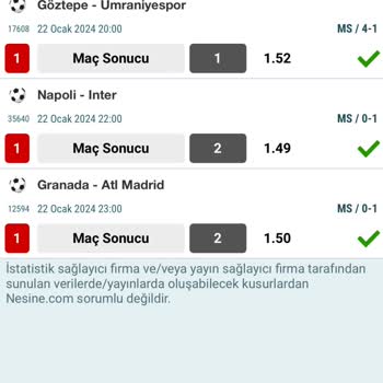 Nesine.com Param Yatırılmadı