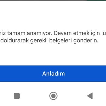 Google Play Kod İşleminiz Tamamlanamadı Hatası