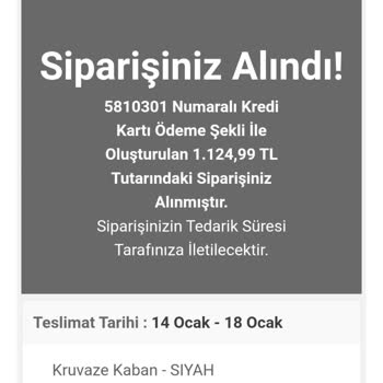 PaulMark Stokta Olmayan Ürün İçin İptal Sorunu