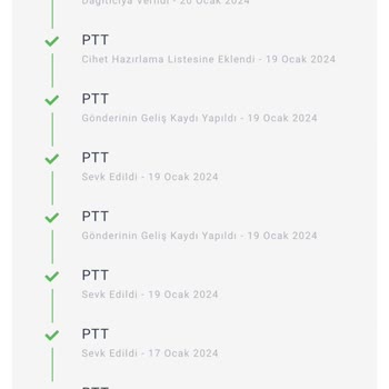 PTT Kargo Ürünler Ortada Yok Nere De