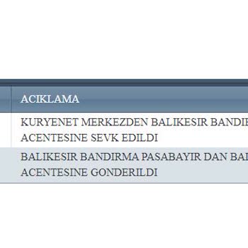 Kuryenet'in Kargo İşlevsizliği