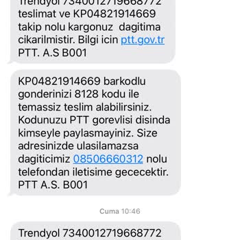 PTT Kargo Ürün Teslim Etmedi