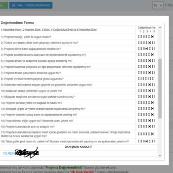 Ahmet Yesevi Üniversitesi- Yönetim Ve Organizasyon Tezsiz Y. L.