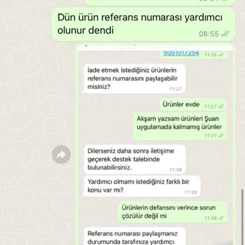 Zara Online İade Etiketi