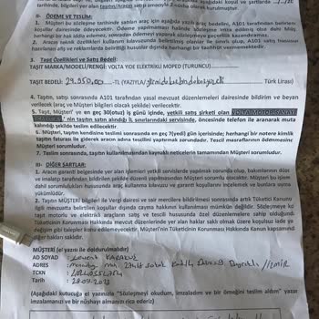 A101 Parasını Nakit Verdiğim Malın Faturasını Alamıyorum