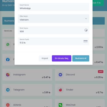 Uygunsms.com Hiçbir Şekilde Numara Alınmıyor
