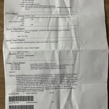 Karaca Züccaciye Karaca Servis Sıkıntısı